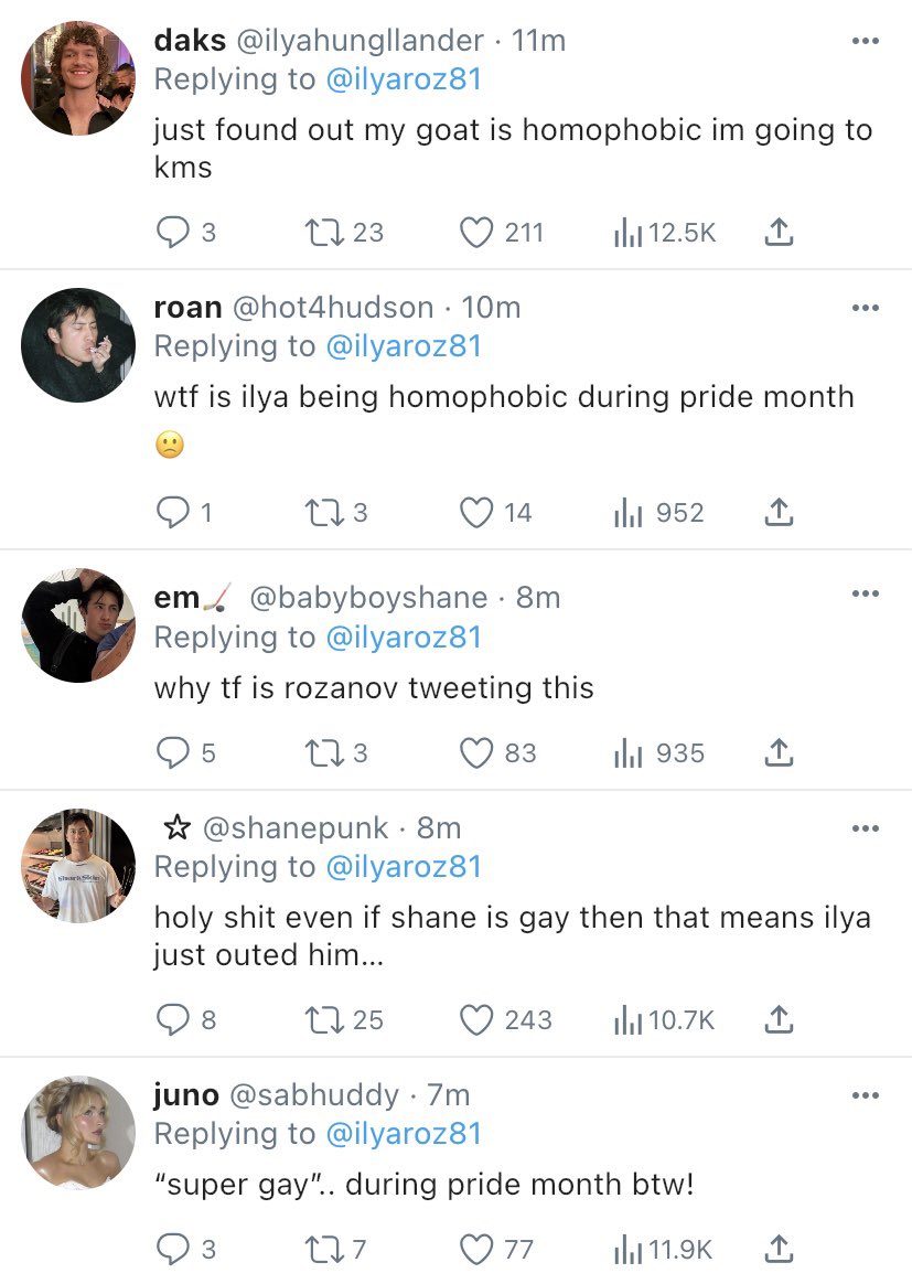 marlborozanov's tweet photo. #hollanov short smau where ilya seemingly outs his “rival” during pride month. https://t.co/TdDoj3EgrF