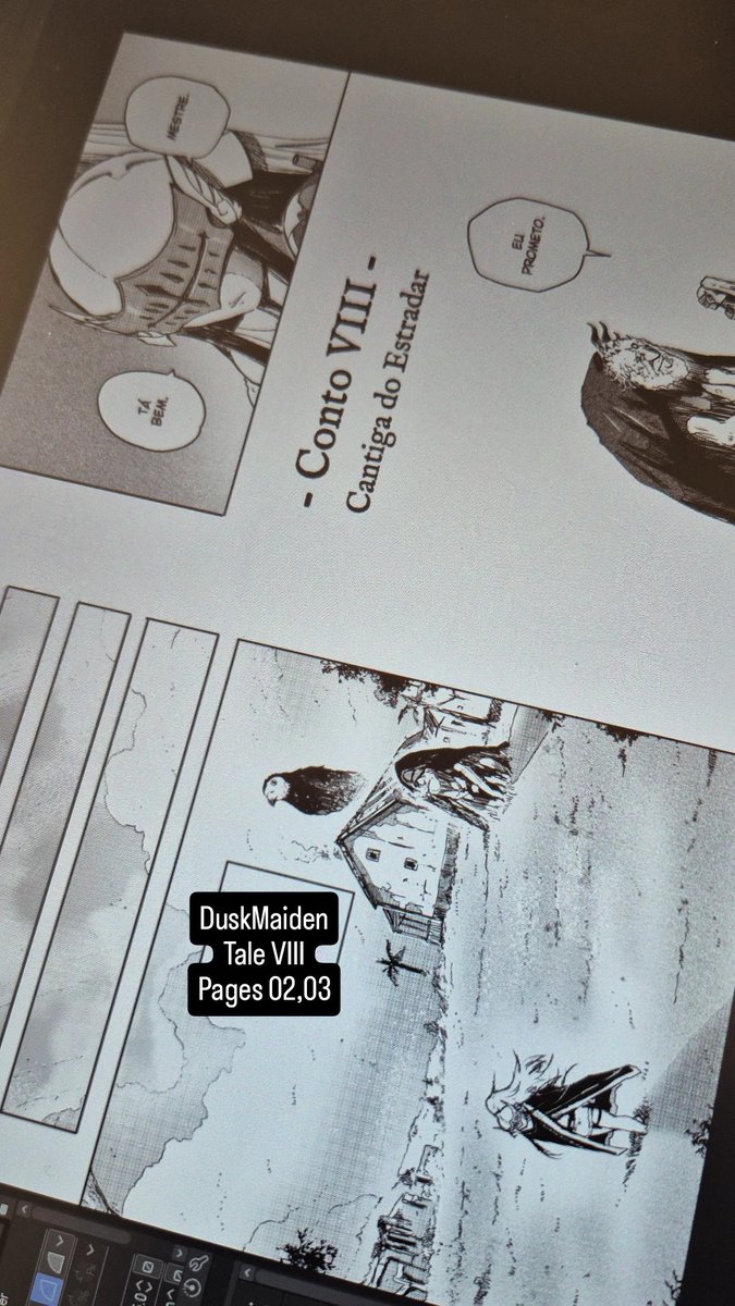 _ricardomango's tweet photo. Wip DuskMaiden Tale VIII Pages 1 to 3 https://t.co/wUhg2Fn74o