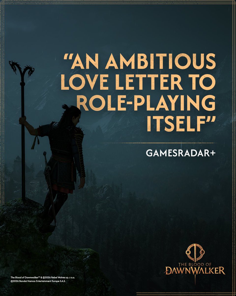 BandaiNamcoUK's tweet photo. We recently opened our crypt doors for a sneak preview on The Blood of Dawnwalker, read @GamesRadar first bite at it 🧛‍♂️

🩸 https://t.co/aQBYDUXCdR https://t.co/jY8u4vtMaV
