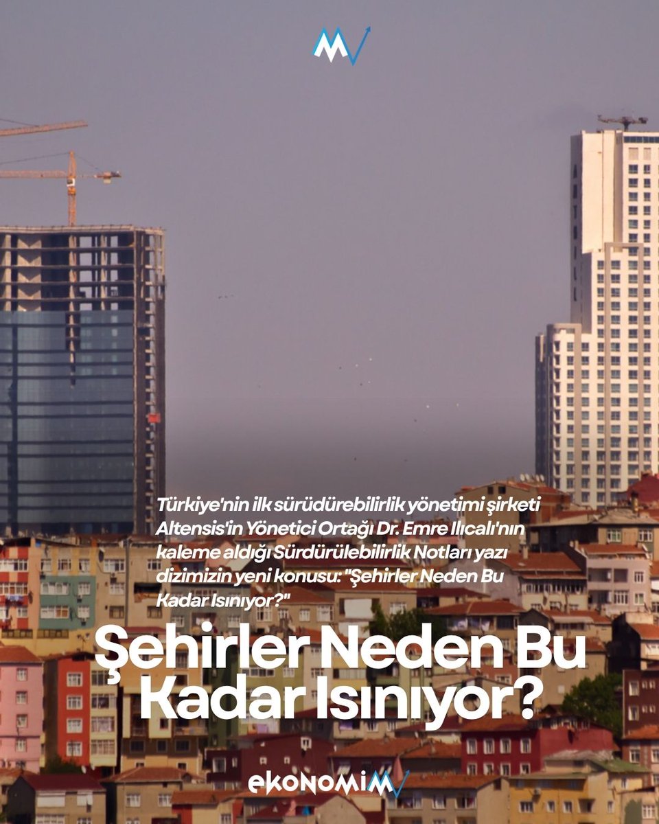 Ekonomimnet's tweet photo. Şehirler Neden Bu Kadar Isınıyor?

https://t.co/n063qXXi5O

 #altantis https://t.co/l334kaxwjB