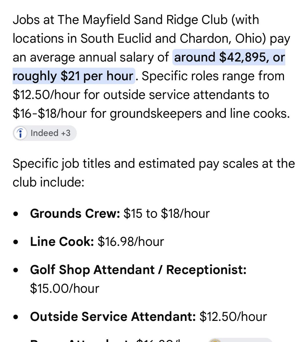 AbrFroman's tweet photo. @RoKhanna But this is what you pay the workers at the golf course you own 🤔 https://t.co/jwuSCiSeov