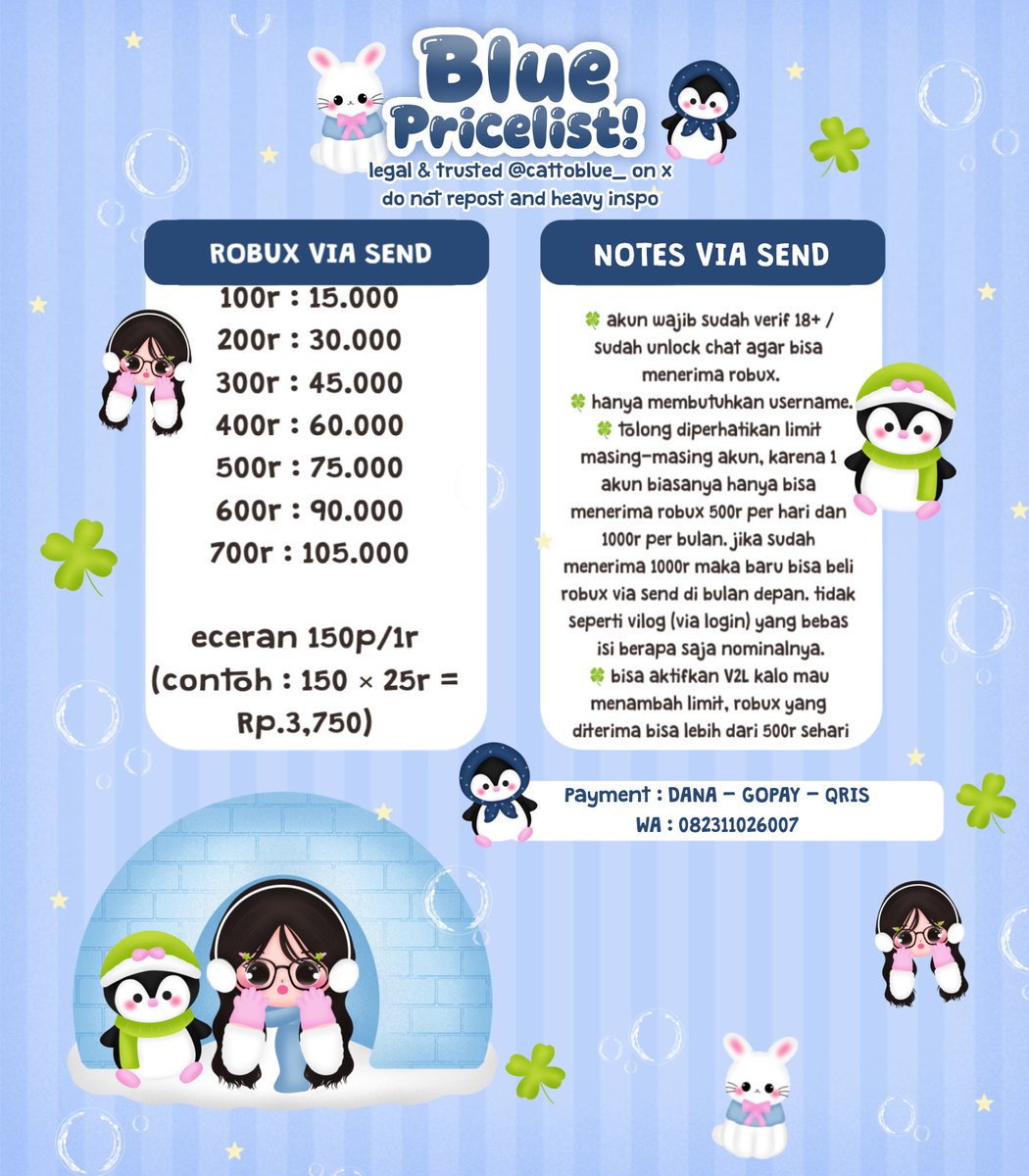 cattoblue_'s tweet photo. openk  robuc  visend  fast  respon  wa  di  bio  bica  qris  💧⭐(๑˃̵　ᴗ　˂̵)ᕤ  all  katalog  jualan  acu  nyang  lain  cek  pinned  acuu https://t.co/RYFhkj8q5P