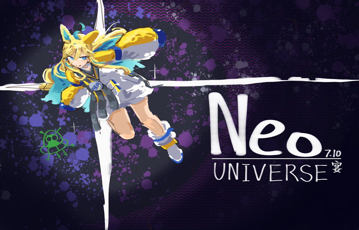 cosmos_sun18213's tweet photo. 画了一个小时半的neo #ウマ娘 https://t.co/USBEojY2jN