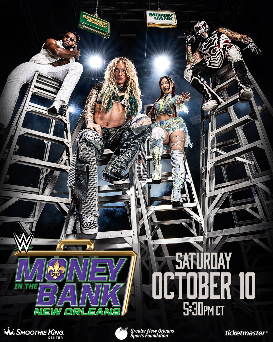WWE's tweet photo. #MITB tickets are on sale NOW! 🔥

🎟️: https://t.co/D2SIUt46L8 https://t.co/5smB7FPwK3