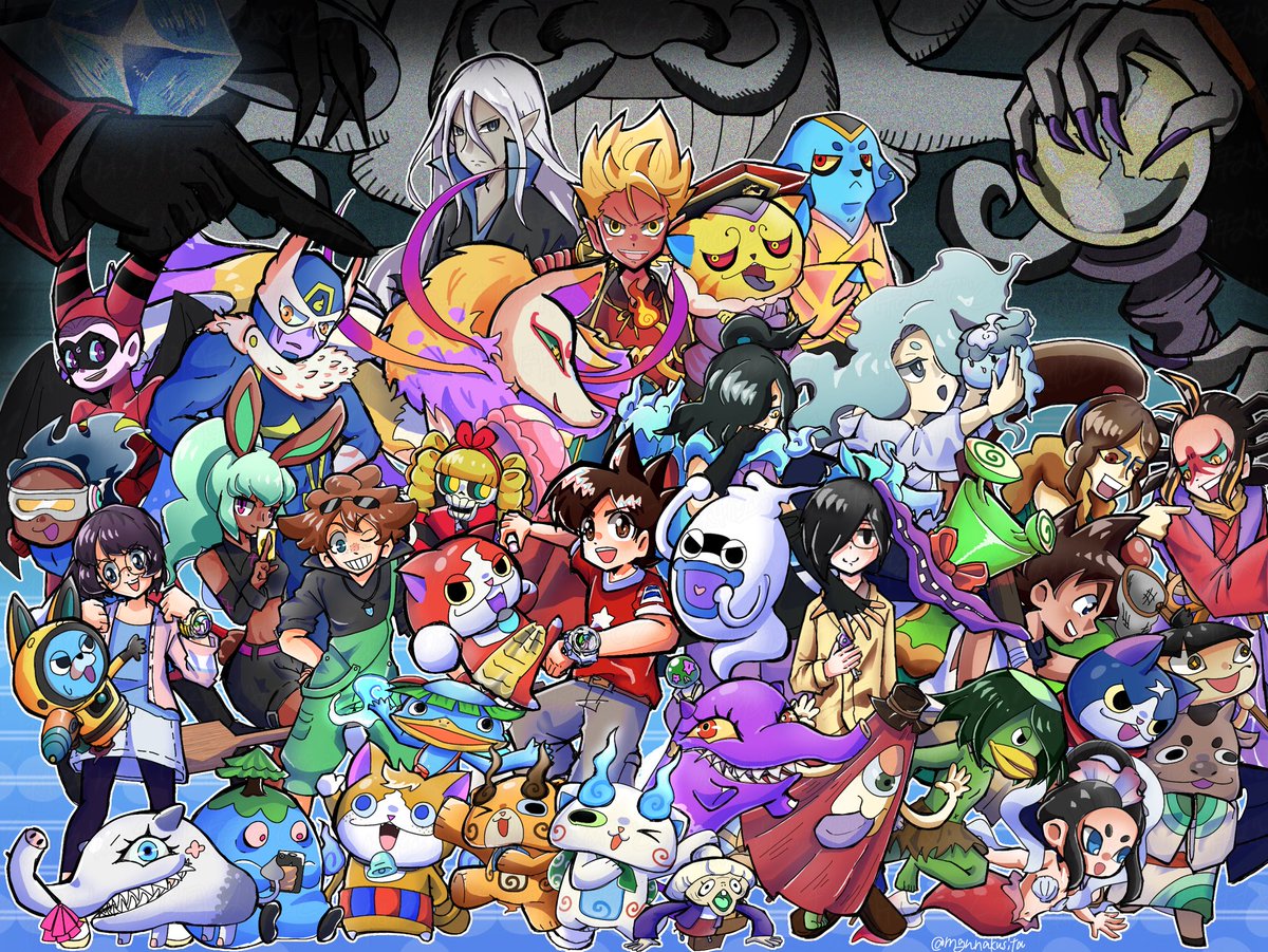 mgnnakusita's tweet photo. #妖怪ウォッチ13周年 

おめでとうございます🎉 https://t.co/aBJxhKGz5U