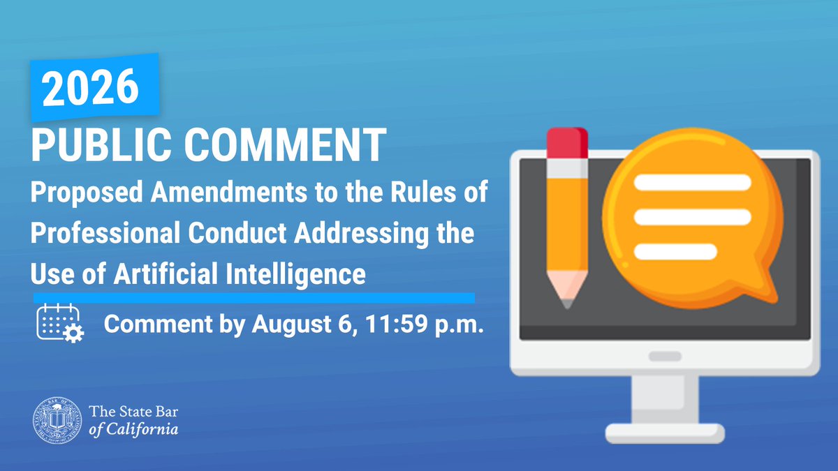 State Bar of California tweet media