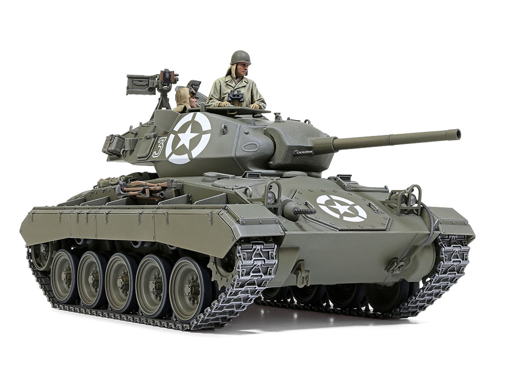 hobbywatch_jp's tweet photo. タミヤ、プラモデル「1/35 アメリカ軽戦車M24 チャーフィー (ヨーロッパ戦線)」本日発売！　 https://t.co/vJLKgE61uH https://t.co/x62Uyk0xMP