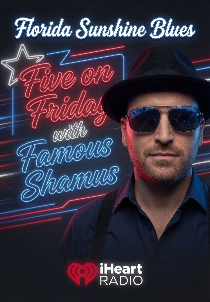 FAMOUSSHAMUSUSA's tweet photo. Listen to Episode 32 of ‘Five on Friday’ with Famous Shamus now on iHeart Radio or wherever you get your podcasts! (Link in Comments)
#FamousShamusUSA
#FiveonFriday
#iHeartRadio https://t.co/pehKcBofh8