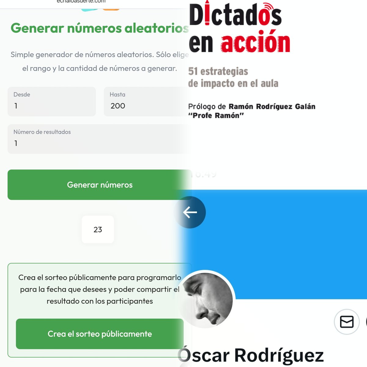 tolobv's tweet photo. No esperemos más....Pues ya tenemos ganador del sorteo en X con el número 23 por orden de inscripción el libro va para @Oscar071208 así que porfavor pásame por privado tu dirección postal y te enviaré tu libro. Gracias a todos /as por participar y por la difusión. https://t.co/Yfk3EcDmnM
