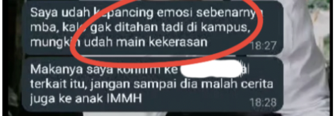 FHUISarangBully's tweet photo. [KORBAN COBA SPEAK UP TAPI "KALO PELAKU GAK DITAHAN MUNGKIN UDAH MAIN KEKERASAN" BUKAN PEMBULLYAN?] Kenapa korban jangan sampai cerita? Korban harus bungkam kah? https://t.co/uVYEyHQdkH