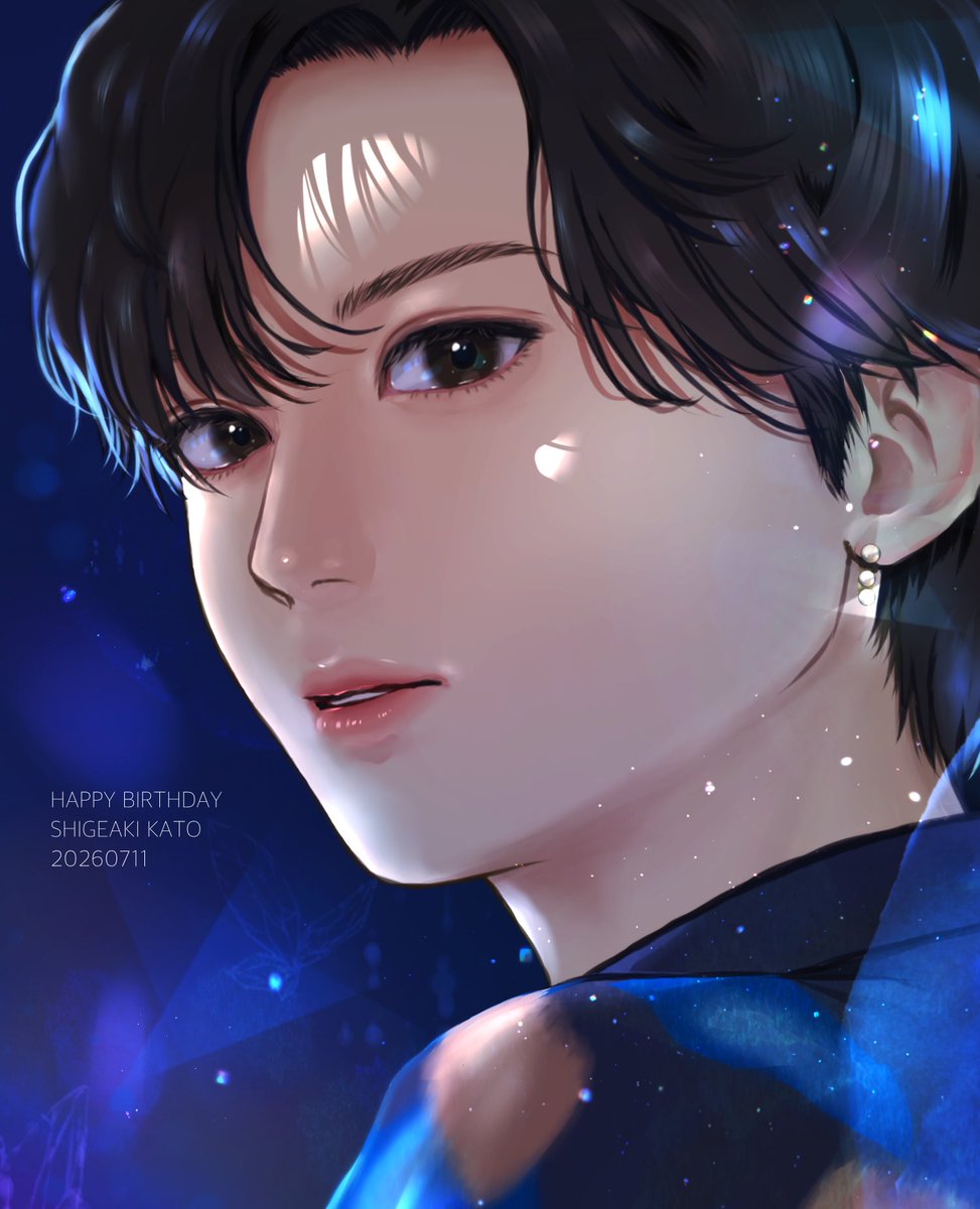 rnienwkso's tweet photo. お誕生日おめでとうございます🎁🐟🍷📚
今年も大好き
 #加藤シゲアキ誕生祭2026 https://t.co/csmaCwMVDp