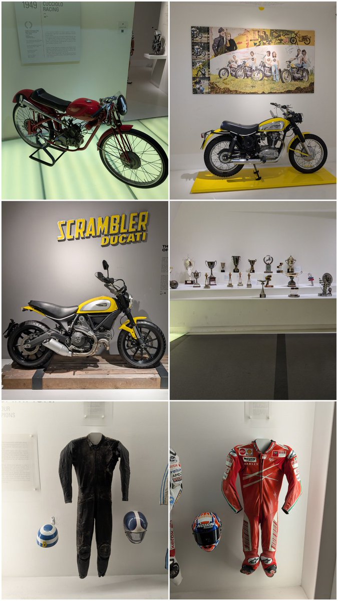 RCStechfaculty's tweet photo. Busy morning making peach sorbet and vanilla gelato at the Gelato Museum followed by the whole history to date of Ducati at their museum. @RCS_Trips https://t.co/j8sK0rjUN4