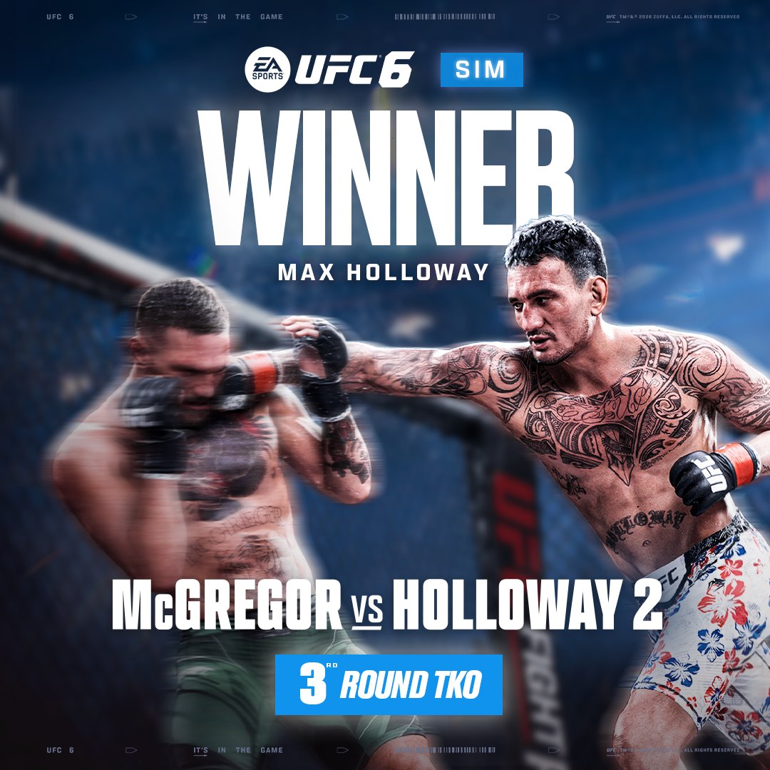 EA SPORTS UFC tweet media