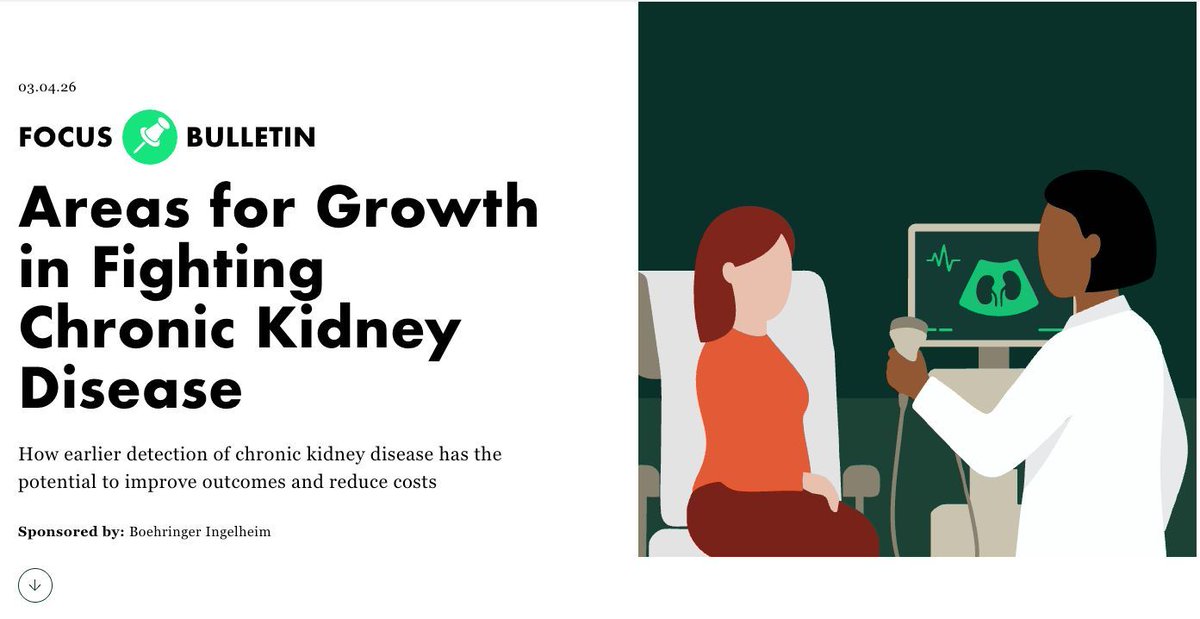 POLITICOFocus's tweet photo. Chronic kidney disease is placing a $160 billion burden on Medicare (based on 2023 spending). Find out how earlier detection and treatment options could help fight this public health crisis: https://t.co/p5GPoQJopt

@BoehringerUS sponsored content on @POLITICO. https://t.co/1xD8WcP0Yt
