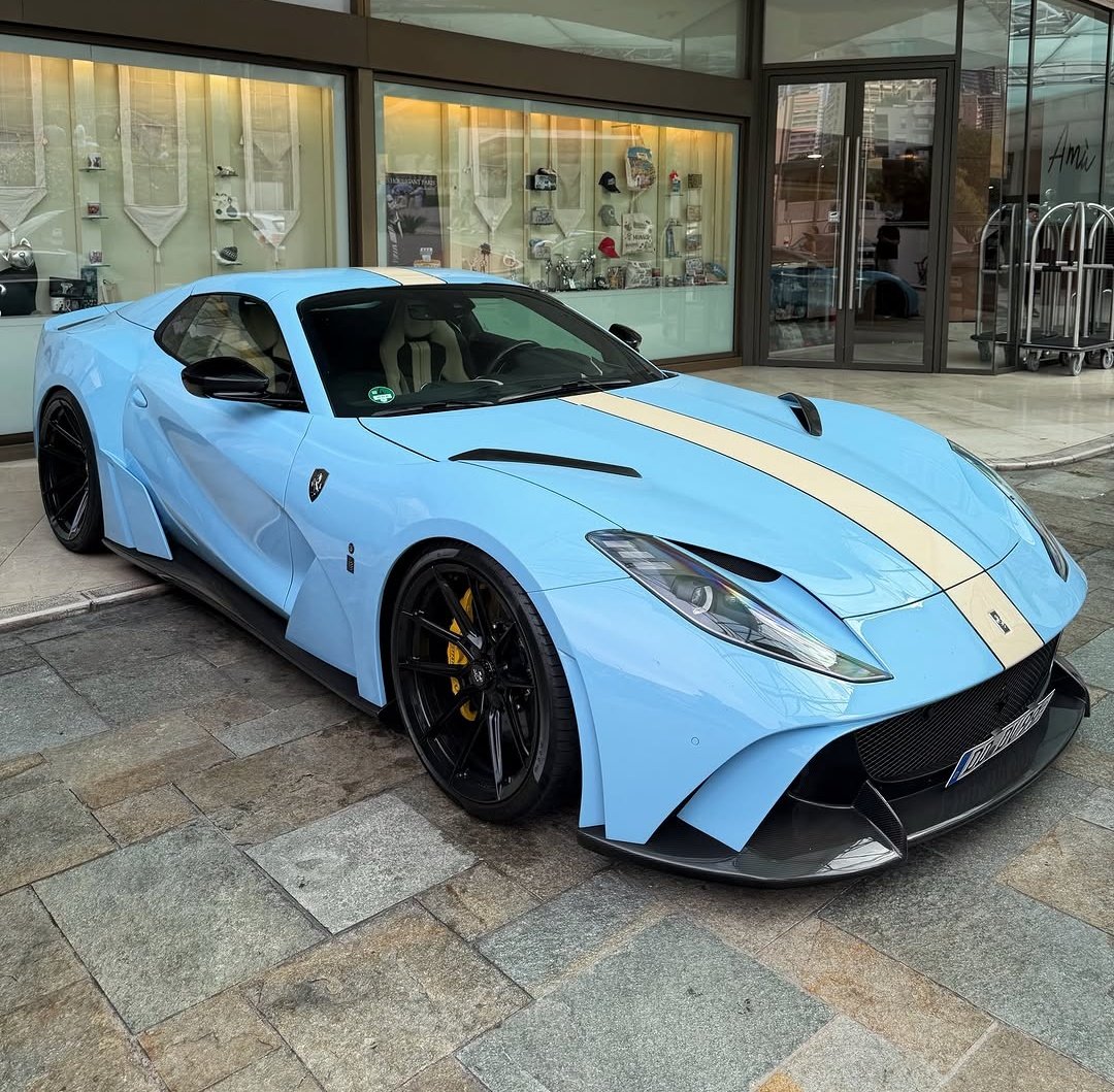 DailyFerrariTM's tweet photo. Ferrari 812 GTS Novitec N-Largo https://t.co/ng6yGFMDHx