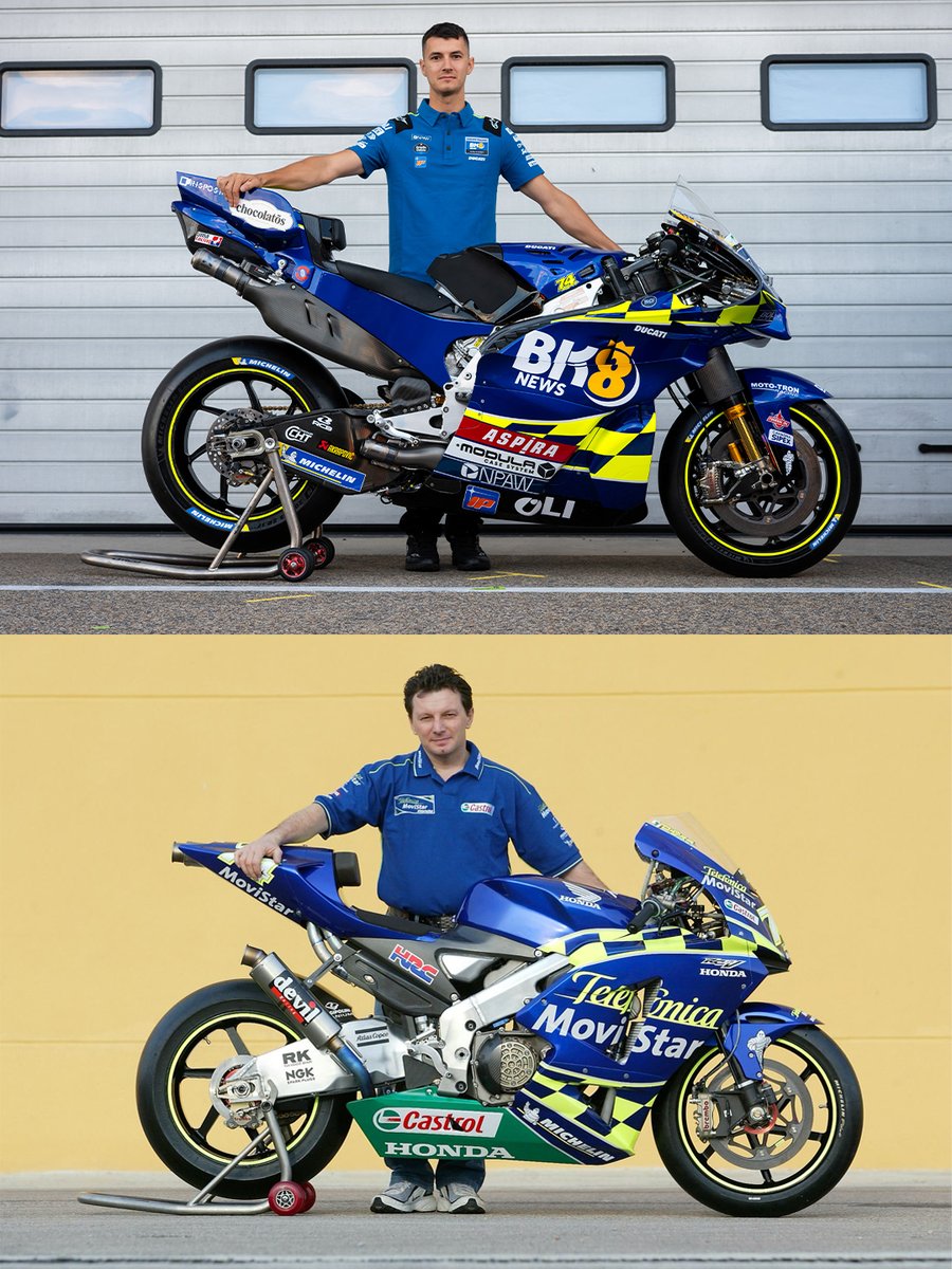 GresiniRacing's tweet photo. maybe is too much already. #Gresini30Seasons #CiaoFausto https://t.co/aIDFpROKU4