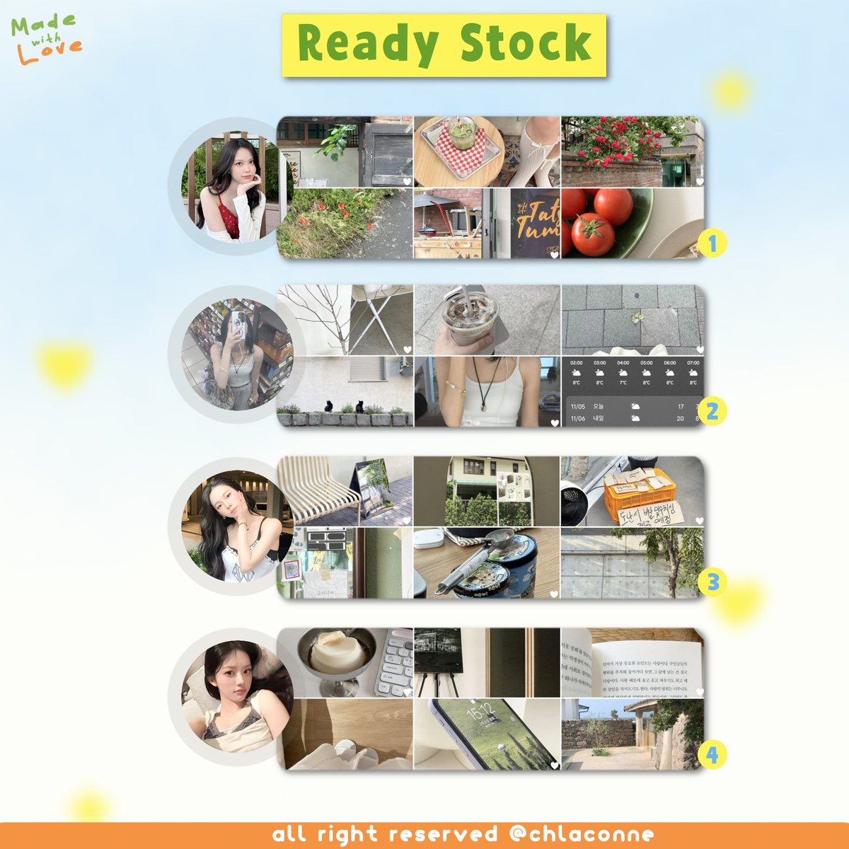 chlaconne's tweet photo. help repost, thank you! 

hi guys, new layout just dropped 🍅🥗 lagi ada moodboard GG yang ready stock nih, ava JPNG — IDR 6,000 each 👩‍🌾🍳 

#bealanja https://t.co/6azmqVN1Kc