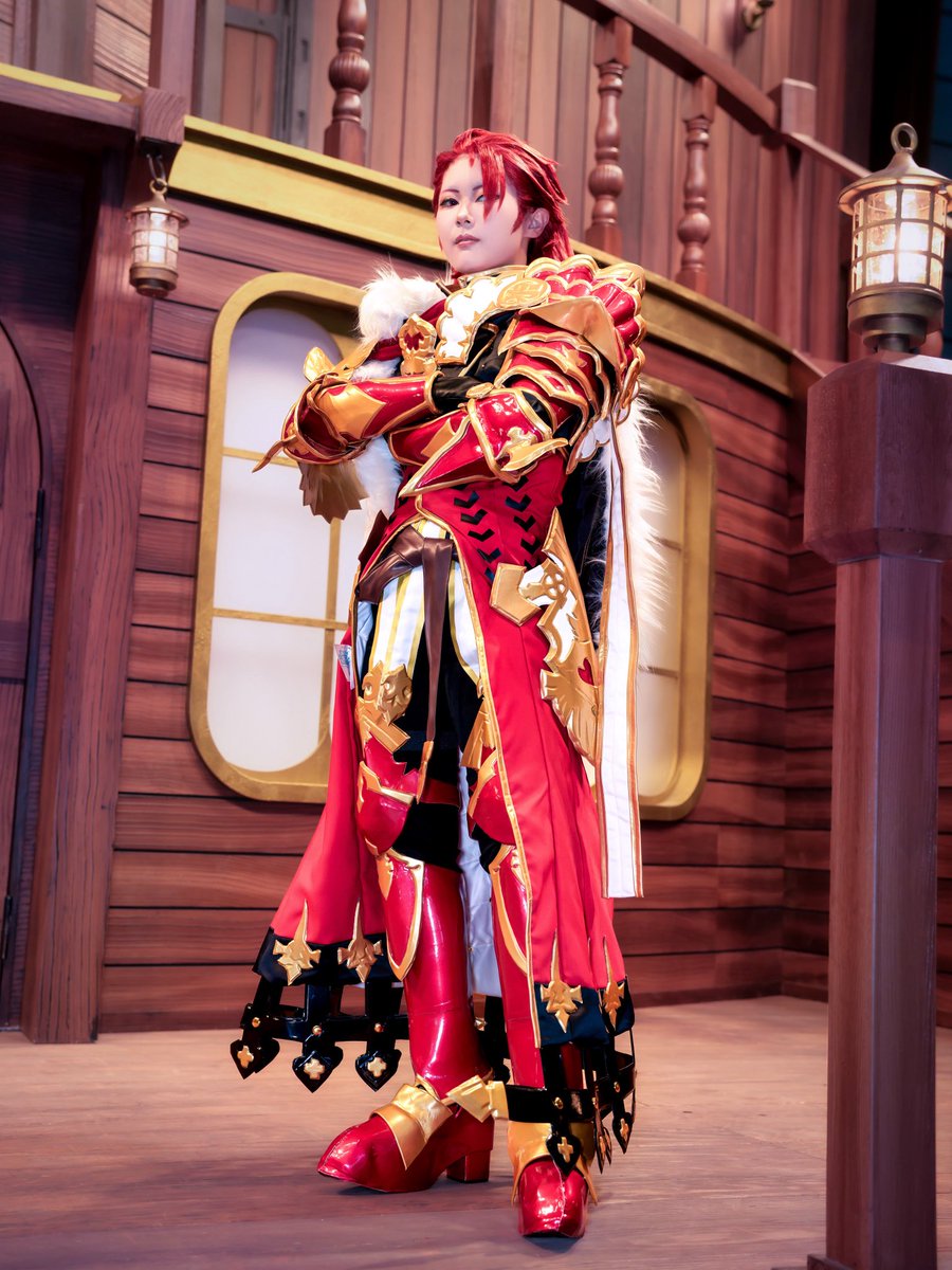 2225_oz's tweet photo. 【Cosplay】GRANBLUE FANTASY/パーシヴァル

仙台2日目！この衣装で参加出来て感無量🔥
撮影ありがとうございました！！！
photo:ツカサさん(@costsukasa )
#グラブルEXフェス2026 https://t.co/u7NYde0l3j
