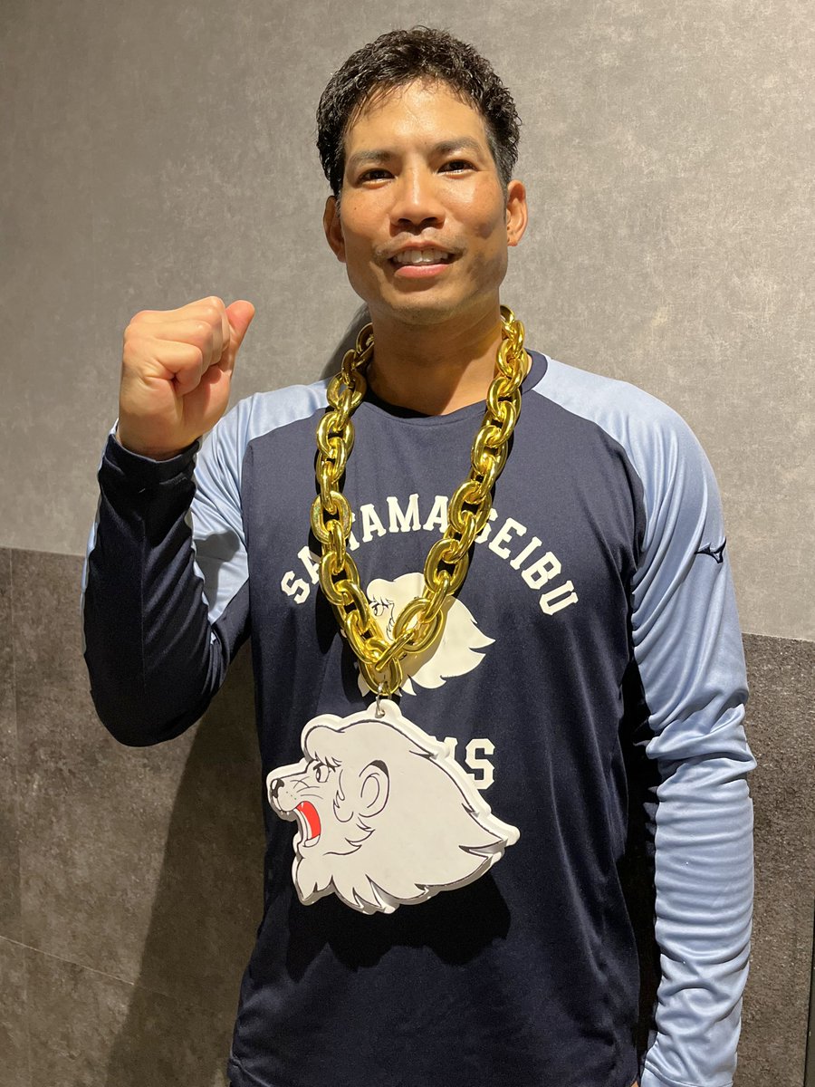 lions_official's tweet photo. ⛓
🦁✨
 
#桑原将志 選手
 
#seibulions #打破 https://t.co/oTETljEfSb