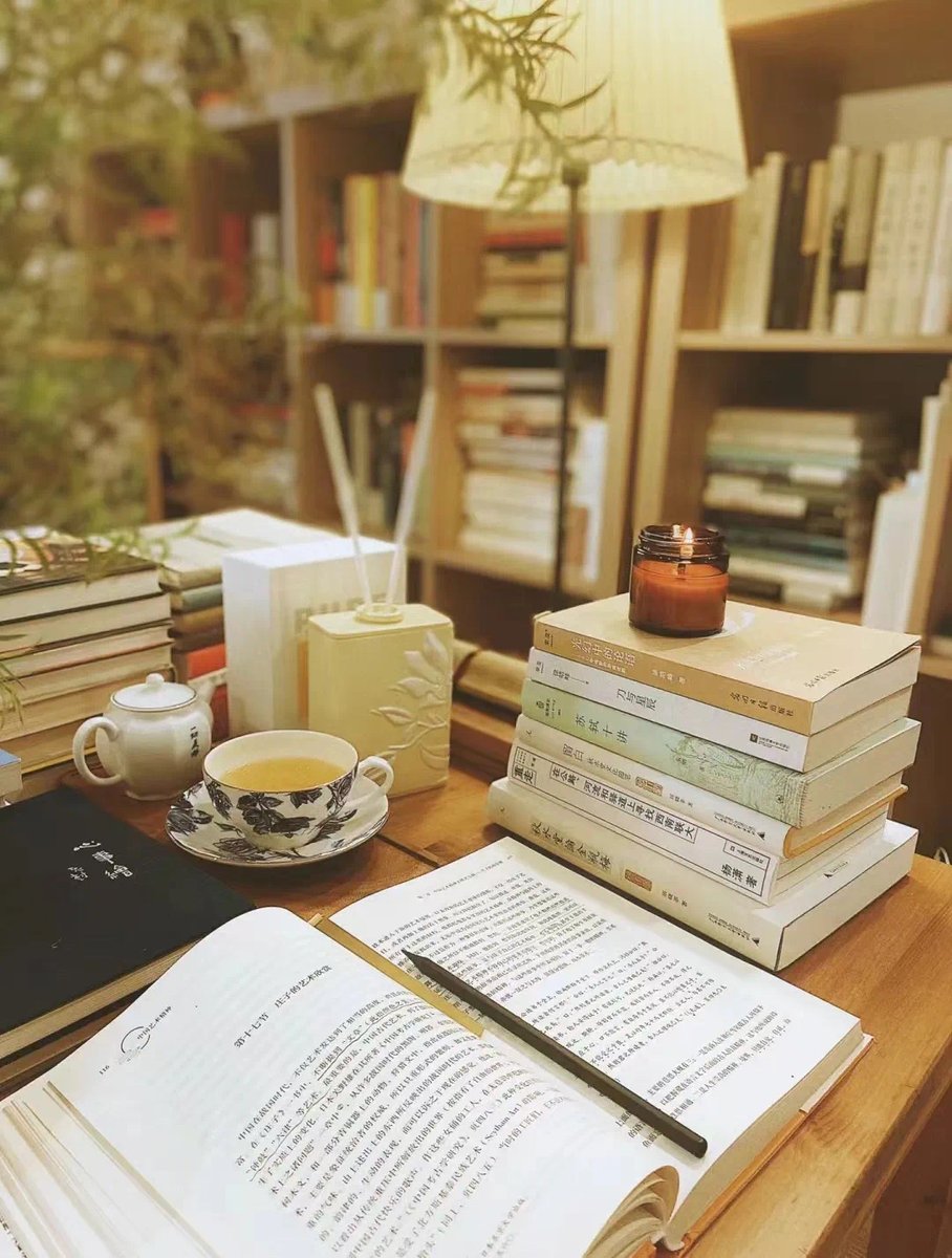 Nynxia's tweet photo. [Just finished a warm cup of tea and flipped through my favorite novel—this is the perfect slow weekend I needed ]， https://t.co/br1P2gLtxR