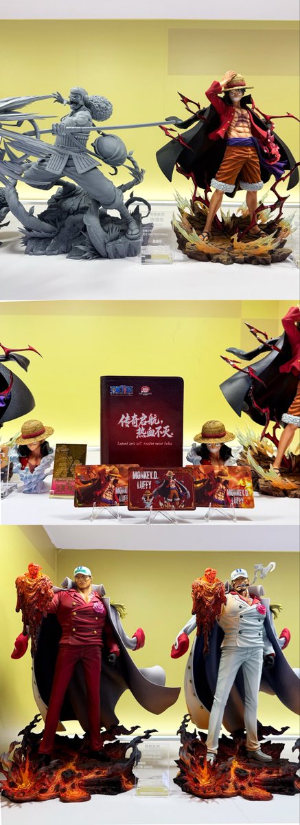 JIMEIPALACE's tweet photo. Here are on‑site photos of the Legendary Series at BW2026.
Share our passion for One Piece through statues.
If you are attending the exhibition, feel free to visit us at Booth 6A32, Hall 6.1H.
#bw2026 #legendaryseries #toeianimation #jimeipalace #onepiece https://t.co/rezQvr4PBG