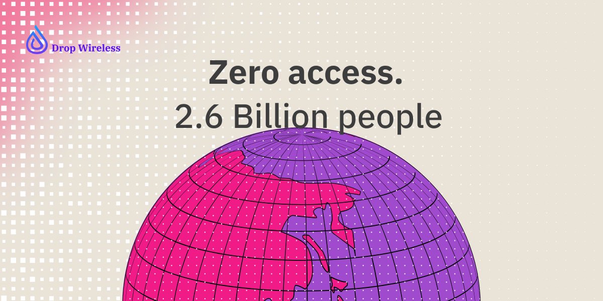 dropwireless's tweet photo. Connectivity is a human right, yet billions are left behind. Our mission is simple: build a decentralized network infrastructure that belongs to the people.

Join the movement. $DWIN https://t.co/MIn1s4dAtJ