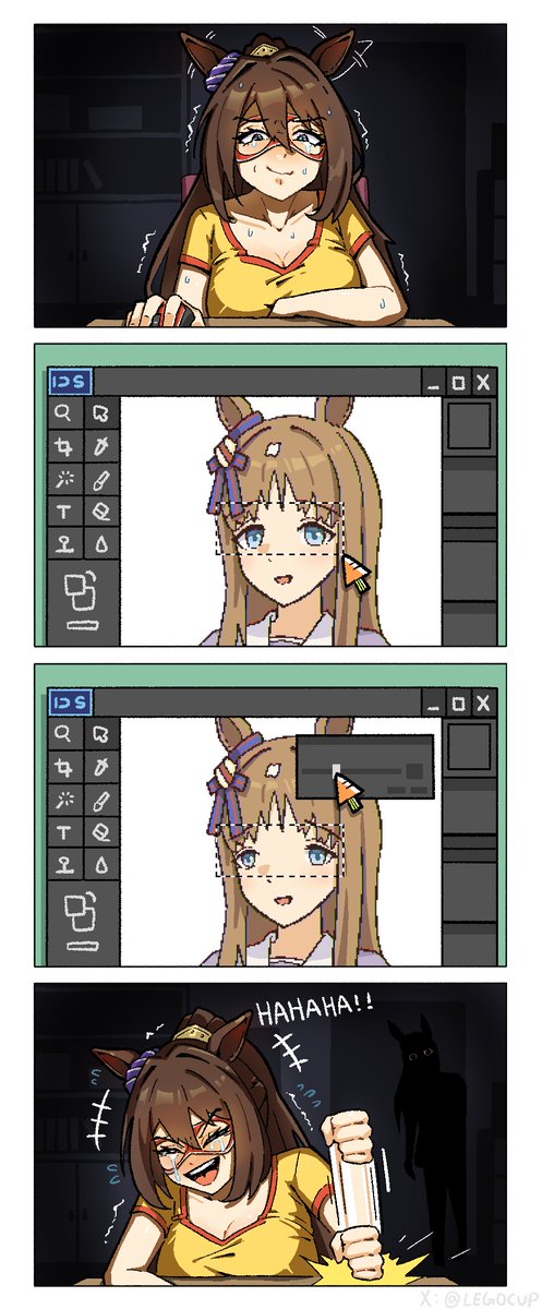 Legocup's tweet photo. not cool bro
#umamusume #ウマ娘 https://t.co/63Xl88rKta