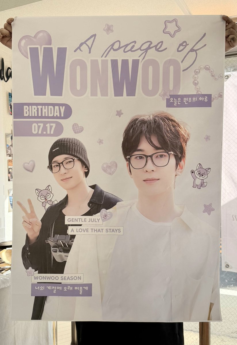 Ing_Cafe's tweet photo. 【プレゼント企画】
7/17-19 SEVENTEEN ウォヌ さんお誕生日イベントの素敵な垂れ幕を、当店をフォロー+こちらのポストをリポストして下さったCARATの方の中から1名様にプレゼント🎁
沢山のご参加お待ちしております🩵
#ウォヌ #WONWOO #원우
#SEVENTEEN #セブチ 
#センイルイベント
#センイルカフェ https://t.co/WItjqgEUTi