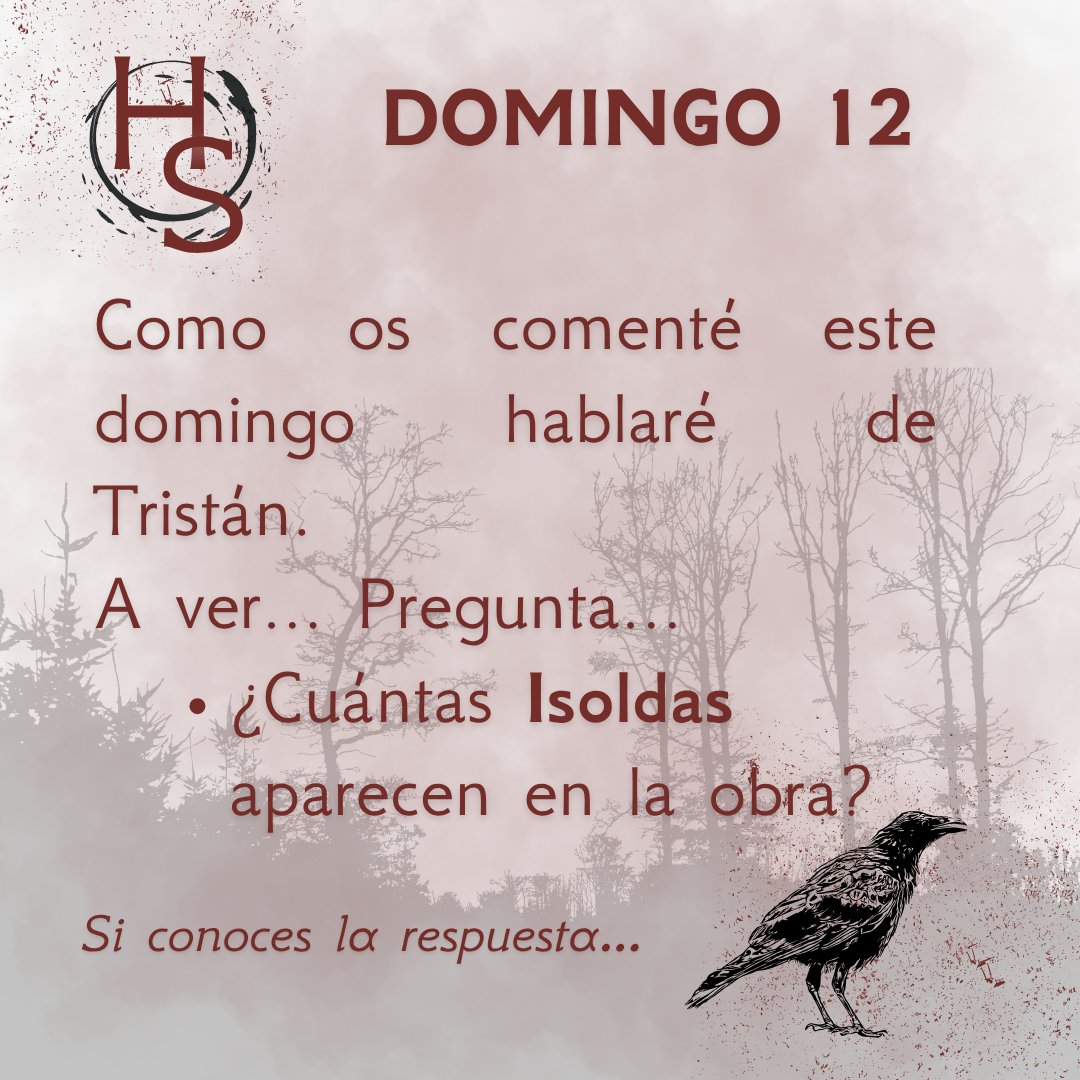 helenaseoane's tweet photo. ยฟCuรกntas habrรก?
#tristan #ISOLDA #mitologia #literaturamedieval #MujeresProtagonistas https://t.co/yby1pUE9MA