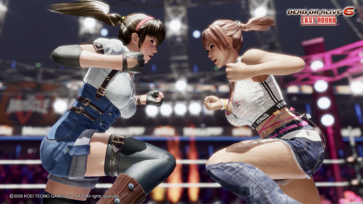 doa6_UMU's tweet photo. #DOA6LR 
HITOMI 🆚 HONOKA

鉄拳8のバンダイナムコオープニングを参考して撮ってみました．🤜💥🤛 https://t.co/4gDpqtzvXm