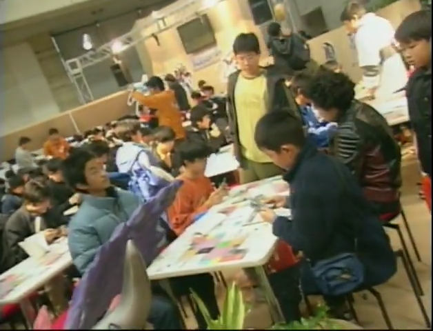 RavelMonte's tweet photo. Sometimes I watch old video recordings from events like the Jump Festa or E3 to see if I find anything from Digimon's sections of the events, and although I hardly find anything, I really like the few moments I see from these old events with Digimon (This is Jump Festa 2003). https://t.co/9rMVdXZt81
