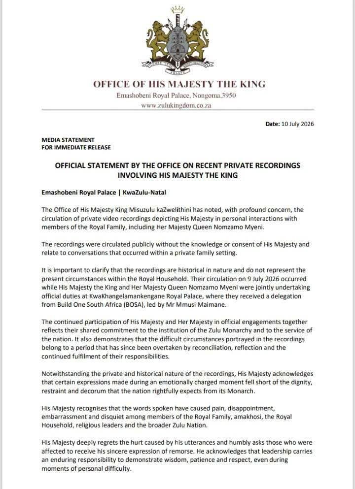 WakingTheUnwoke's tweet photo. Asimxoleleni uBayede Bandla, Sonke sinamaphutha uma sesidlile.

Siyakuxolela Bayede

Wena ka Mageba

#KingMisuzulu https://t.co/SGTTQHR3zA