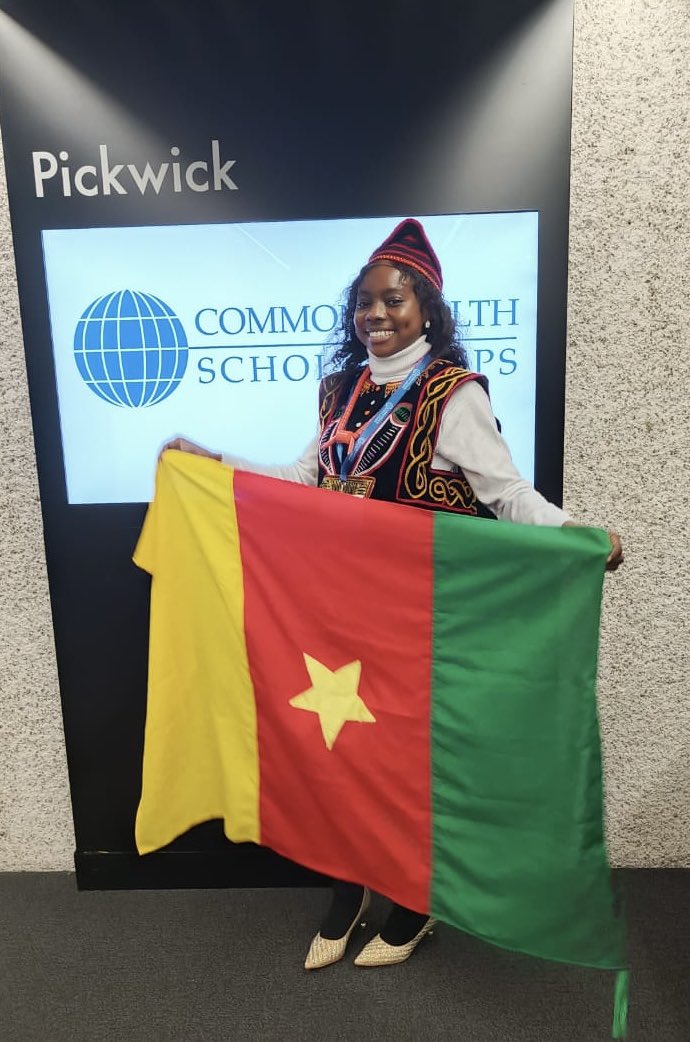 UKinCameroon's tweet photo. Découvrez Dr Awa Zita 🇨🇲, ancienne boursière du Commonwealth. 🧠
Grâce à la recherche en neurosciences et à l’initiative Every Hit Counts, elle sensibilise le public à la santé cérébrale et rend l’éducation sur les traumatismes crâniens plus accessible aux communautés. https://t.co/iI6alSRezX