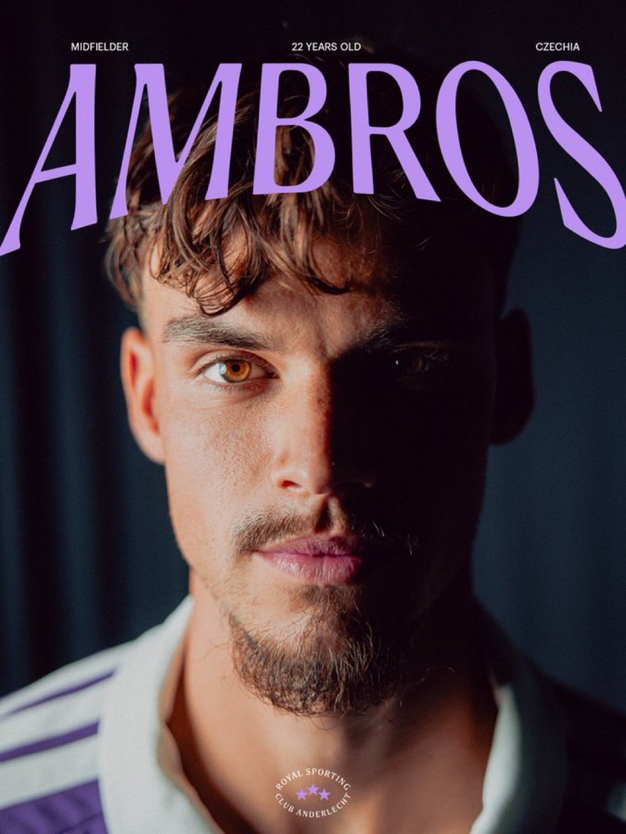 sachatavolieri's tweet photo. ✅🟣 Official & Confirmed
🇨🇿 Comme prévu, Lukas Ambros rejoint le RSC Anderlecht. #mercato #JPL #RSCA https://t.co/bAdkzVXq7d