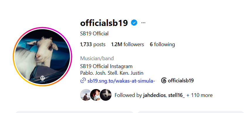superbpaulo's tweet photo. hindi ko alam paano 'to ie-explain sa iba pero yes! goated era na nga!

SB19 KAMBING ERA
@SB19Official #SB19 
#SB19KaninongPanaginipTo https://t.co/Kfvr5wPSBu