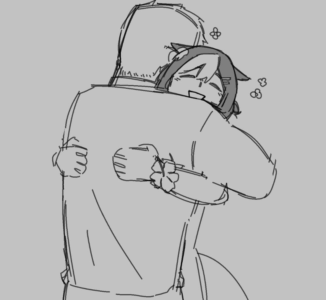 Isumocholas's tweet photo. special hug :) https://t.co/yKc9hYVpUU