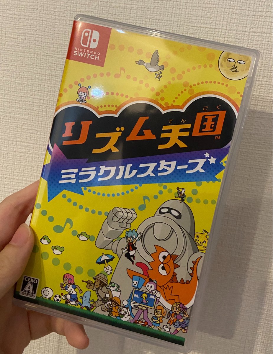 megumids's tweet photo. リズム天国買った〜✌️✨
ソロプレイもするけど、学校はじまったらみんなで遊ぶんだ🥰✨
（月1回の私の授業は、Switchのゲーム大会なのです） https://t.co/aq8Ufz4ck5