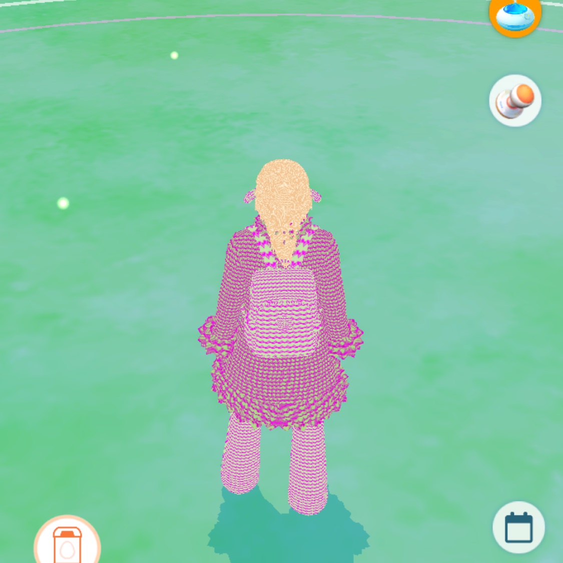 ToritenPokeGO's tweet photo. おかえり。NYは楽しかったかい？

僕のアバターはサイバーパンクのキーウィみたいになったよ https://t.co/JRfw9g4y8Q