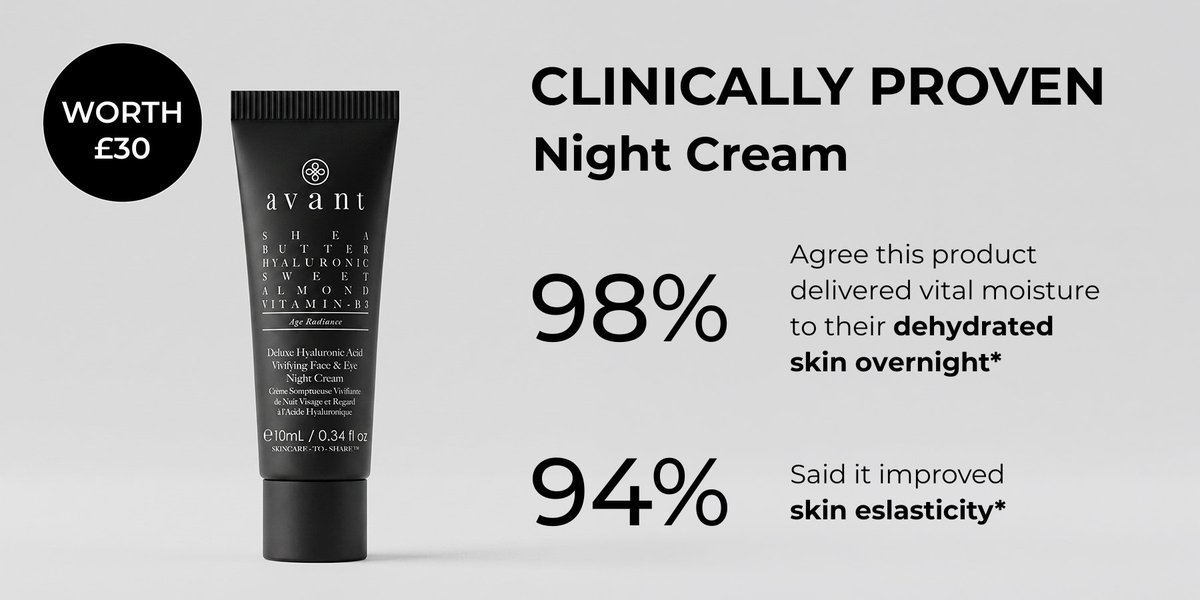 wfreebies's tweet photo. ✨ Still available – Avant Skincare's Deluxe Hyaluronic Acid Vivifying Face &amp; Eye Night Cream (Worth £30), totally FREE courtesy of Discovery Sample! 😍

Don't miss out – stock won't last forever! 🎉  

https://t.co/025tElpX6B https://t.co/xC84ugCTXn