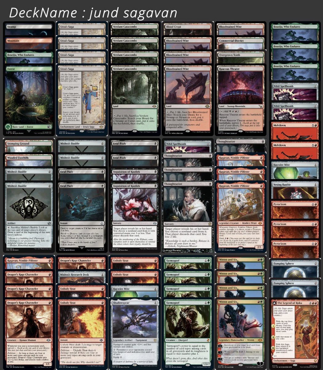 Locoooo45217330's tweet photo. Modern League   Jund Saga

R1  Eldrazi Ramp    WW
R2  Dredge               WLW
R3  Izzet Prowess    WW
R4  Neobrand         LWL
R5  Eldrazi Tron      LWW

なかなか5-0出来ないが、それなりに
週末も回す https://t.co/l9uVo8Gepe