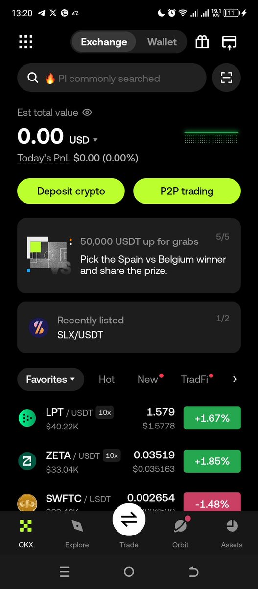 ABMGroupHQ's tweet photo. Finally the OKX exchange came back to Nigeria. Our country has potential opportunities for everybody who is looking for it #solana #alpha #dextrading. https://t.co/3bzFG00UgO