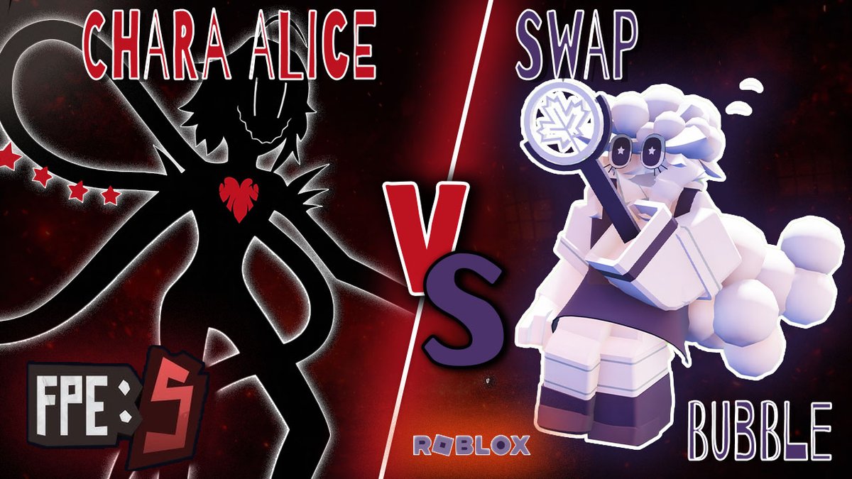 ArielInTheDark's tweet photo. Chara Alice vs Swap Bubble - Two Skins, One Strange Showdown | FPE:S Remastered WATCH HERE: https://t.co/Gbp3ADK8pf https://t.co/B8T27U62nE
