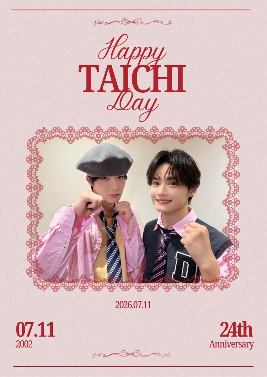 dxtn_temples's tweet photo. ⟡.·𝐇𝐚𝐩𝐩𝐲 𝐁𝐢𝐫𝐭𝐡𝐝𝐚𝐲 ฅ( •̀ Ⱉ •́ ฅ)

#谷口太一 くん
24歳の誕生日おめでとうございます‼️
これからもみんなに愛されるリーダーでいて下さい🦖❤️

#愛されリーダー24歳おめでたいち
#HAPPYTAICHIDAY2026 https://t.co/vs0O0NCYAx