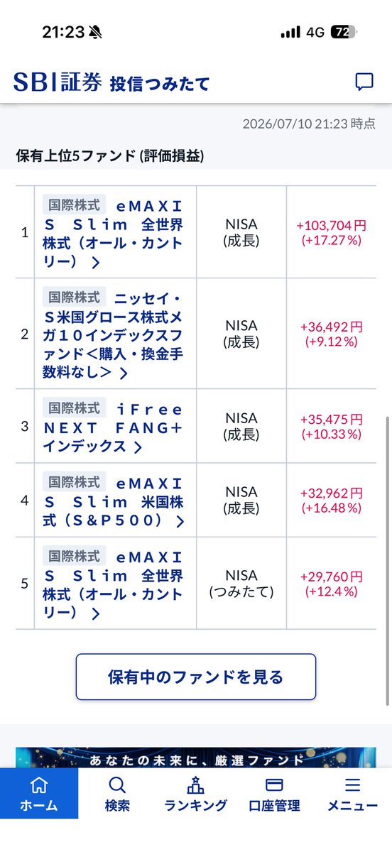_9mero's tweet photo. ふえ！

#新NISA https://t.co/xW2Dxp1zlV