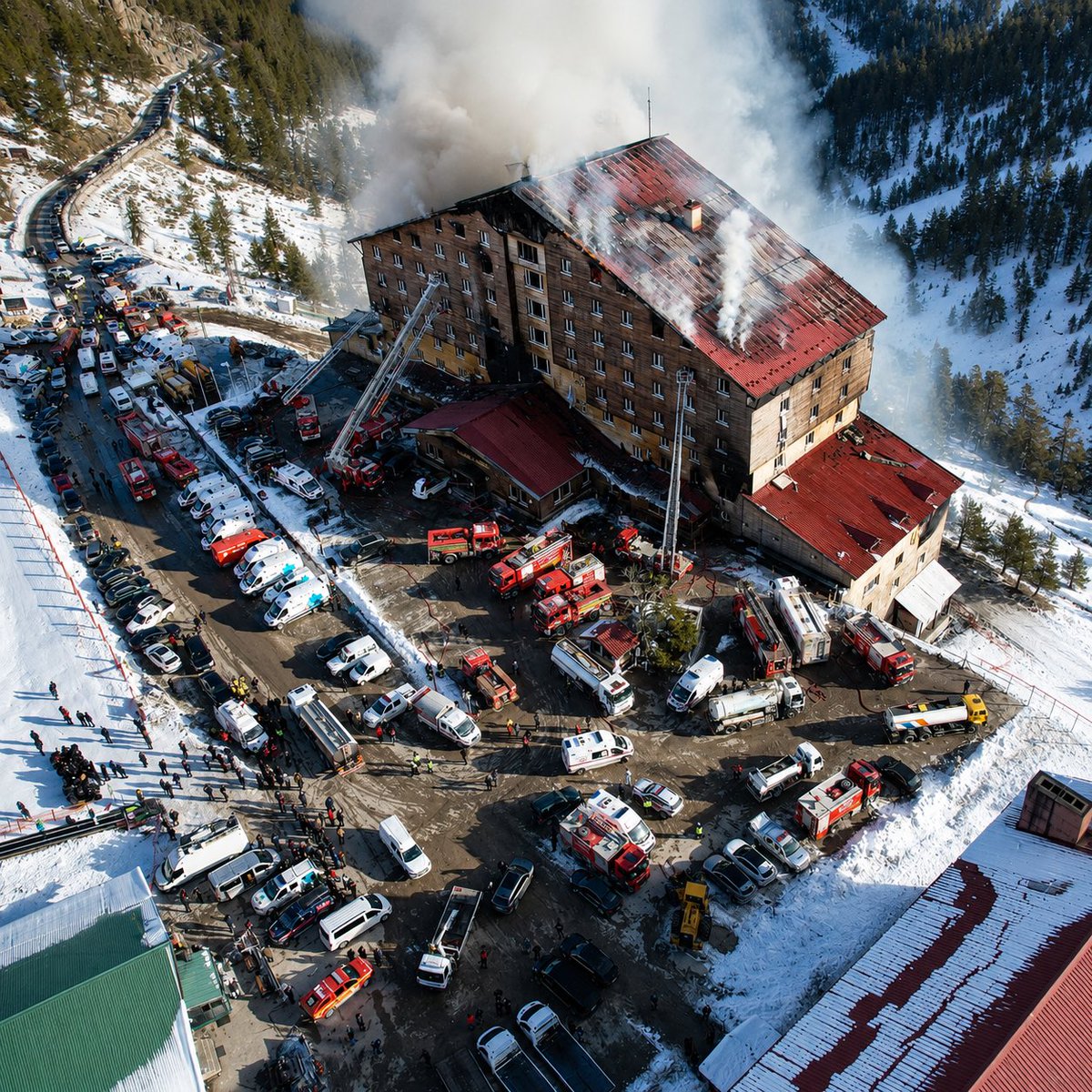 Bolu Grand Kartal Otel Yangını Faciası: Aileler Adalet İçin Ankara'ya Yürüyor