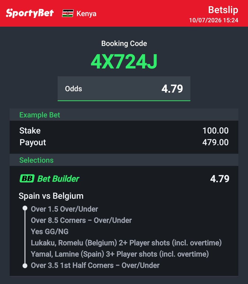 Bigmoneytips91's tweet photo. Bet Builder of the day 

We are boooming today

Re-tweet https://t.co/rGPBBRzfDO