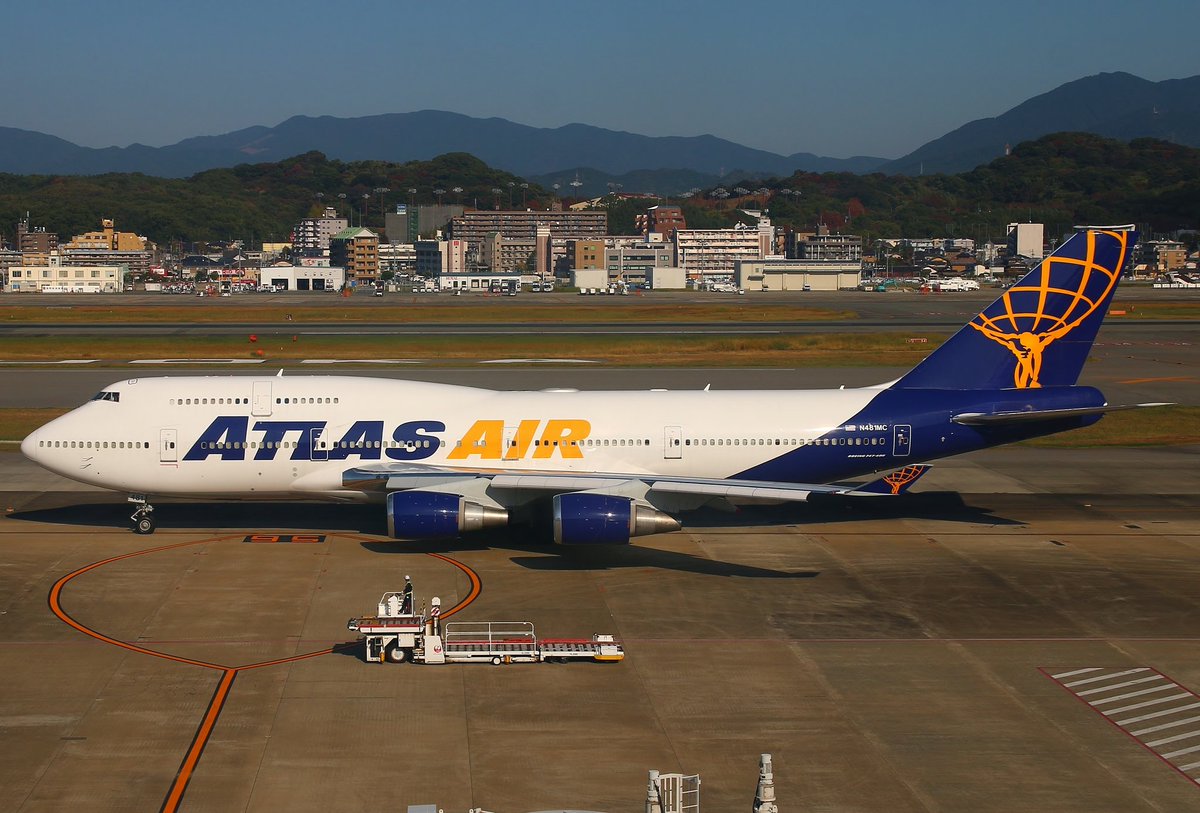 asyu_ys's tweet photo. 2023/11/3~4 RJFF/FUK
Atlas Air
747-443 N481MC
2023年最大の収穫でもあったアトラスジャンボ、福岡飛来最終日には夜撮機会に恵まれました。 https://t.co/7treFW1PLv