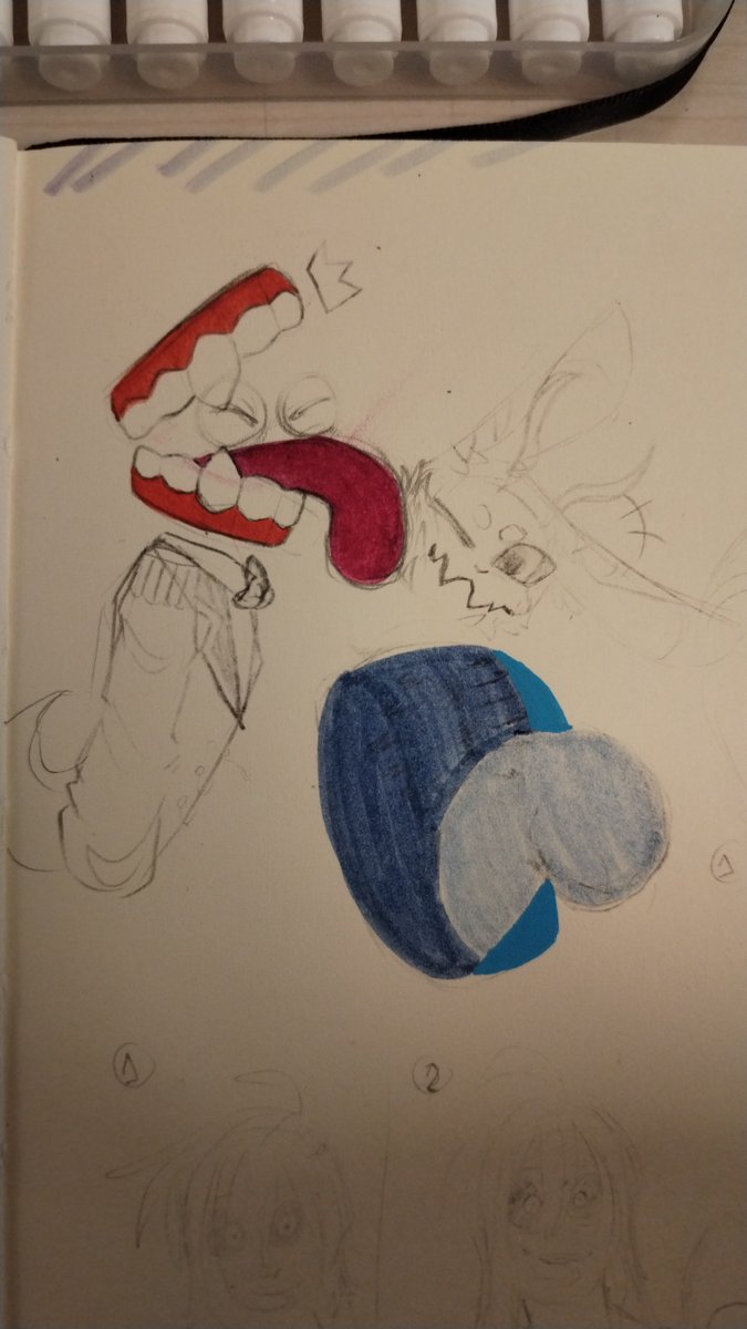 n0mito_art's tweet photo. Another day drawing my little creature, haha. Caine saw him taking a bath and wanted to help a little. 

#ocdigitalcircus #Jackal #caine #cainedigitalcircus #tadc https://t.co/rEZpaLVyCY