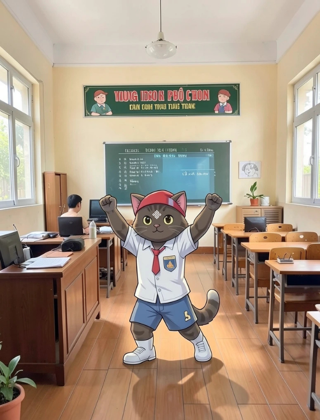sonnui210802's tweet photo. Siggy has become a diligent student today!

Wearing a pristine white uniform, a striking red tie, and a red cap, Siggy stands proudly in the middle of the classroom with both hands raised in excitement.

The blackboard, desks, chairs, and familiar school atmosphere await Siggy's conquest.

Whether as a warrior, pilot, doctor, or now a student, Siggy maintains his insatiable thirst for knowledge.

After school, he'll continue fighting on the chain!

@ritualnet @ritualfnd @Jez_Cryptoz @ericgudboy
@Majorproject5 @joshsimenhoff @0xMadScientist