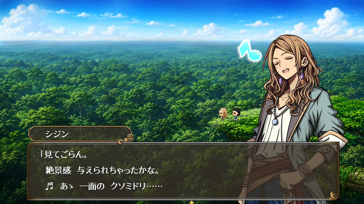 bagspo's tweet photo. ほんのり脳がバグってる人向けRPG『バグフロンティア』、リビルド中です！
この夏は仕事に完全包囲されていますが、スキマ時間を見つけてはスチルを描いたりシナリオを打ち込んだりしています。毎日ほんの少しずつですが、コツコツ作っていきたいです。
#スーパーゲ制デー https://t.co/CAqJNvAplx